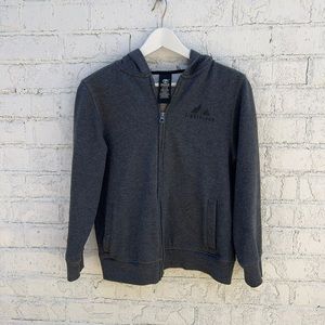 Timberland gray sweatshirt hoodie sz L 14/16